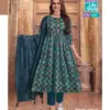 MCM Pure Gold Vol-1 - Anarkali Kurti With Pant Dupatta